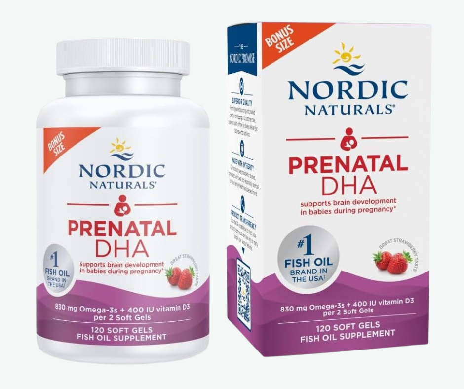 Nordic Naturals - Prenatal DHA - Omega-3 + Vitamina D3 | Softgels