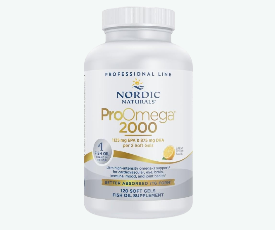 Nordic Naturals - ProOmega 2000 – Omega-3 de Alta Potencia con EPA y DHA | Softgels