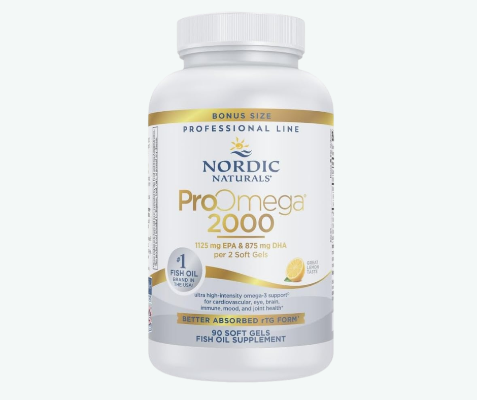 Nordic Naturals - ProOmega 2000 – Omega-3 de Alta Potencia con EPA y DHA | Softgels