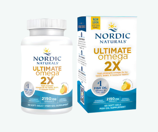 Ultimate Omega 2X 2150 mg Omega-3 Alta Potencia | Nordic Naturals