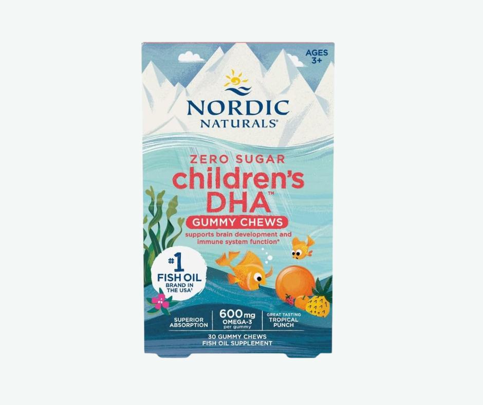 Children’s DHA Omega-3 para Niños – Soporte Cerebral y Visual