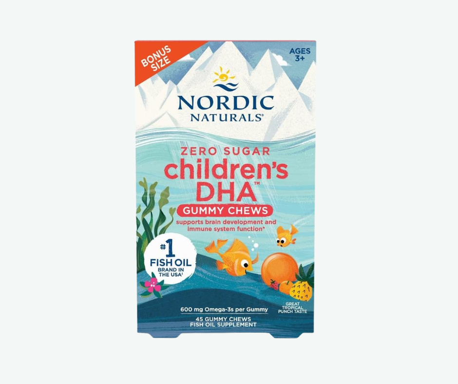 Children’s DHA Omega-3 para Niños – Soporte Cerebral y Visual