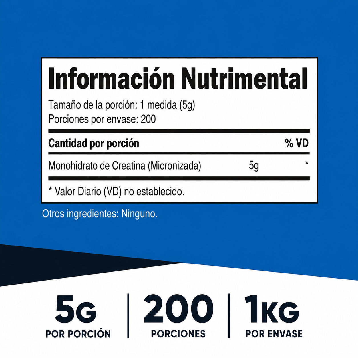 Nutricost - Creatina Monohidratada Micronizada en Polvo | 500 Gr y 1 KG
