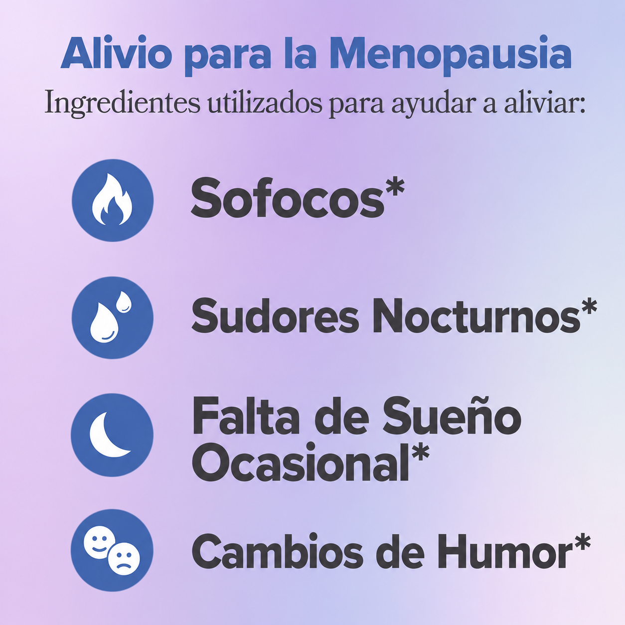 O Positiv Health - MENO Menopause - Alivia los Sofocos y los Sudores Nocturnos | 60 Cápsulas