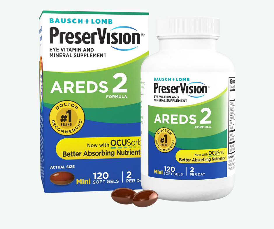 PreserVision AREDS 2 - Bausch + Lomb – Vitaminas para la Salud Ocular | Softgels