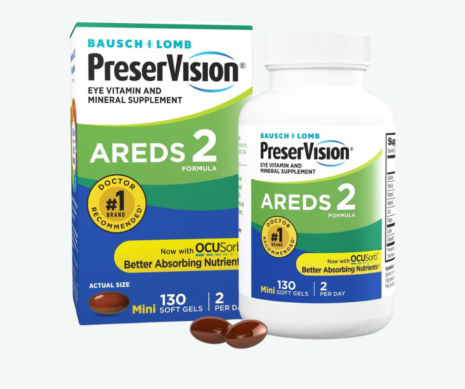 PreserVision AREDS 2 - Bausch + Lomb – Vitaminas para la Salud Ocular | Softgels
