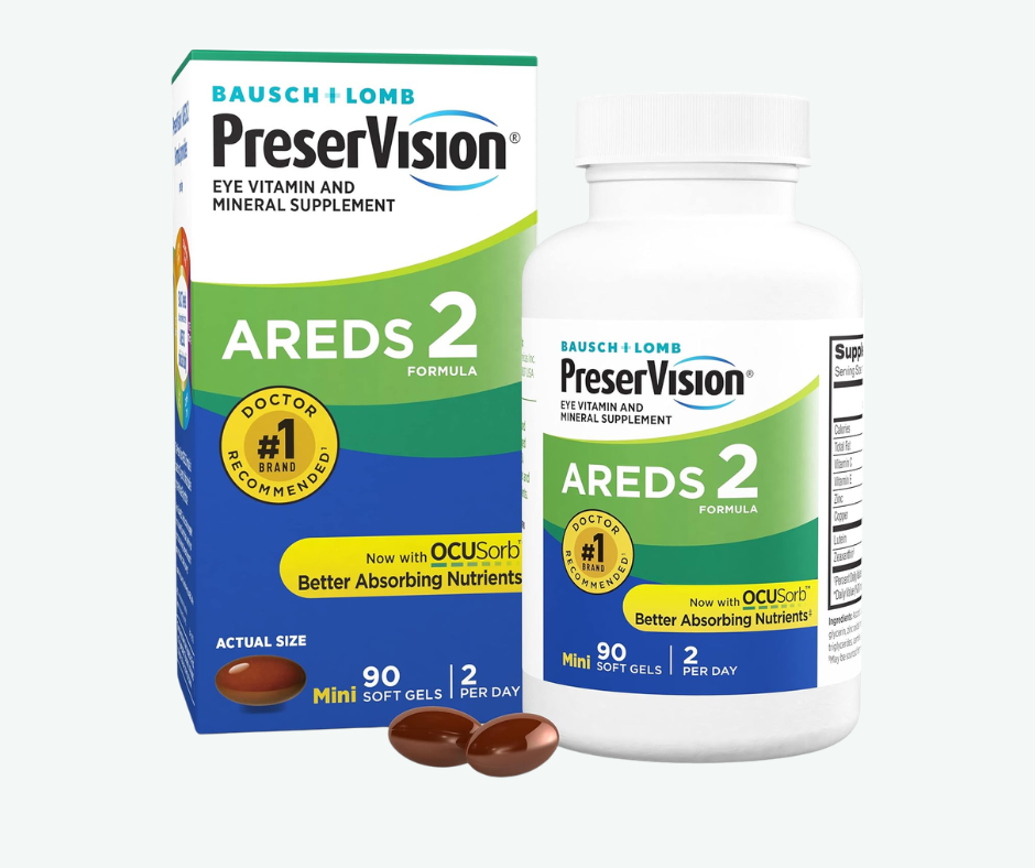 PreserVision AREDS 2 - Bausch + Lomb – Vitaminas para la Salud Ocular | Softgels