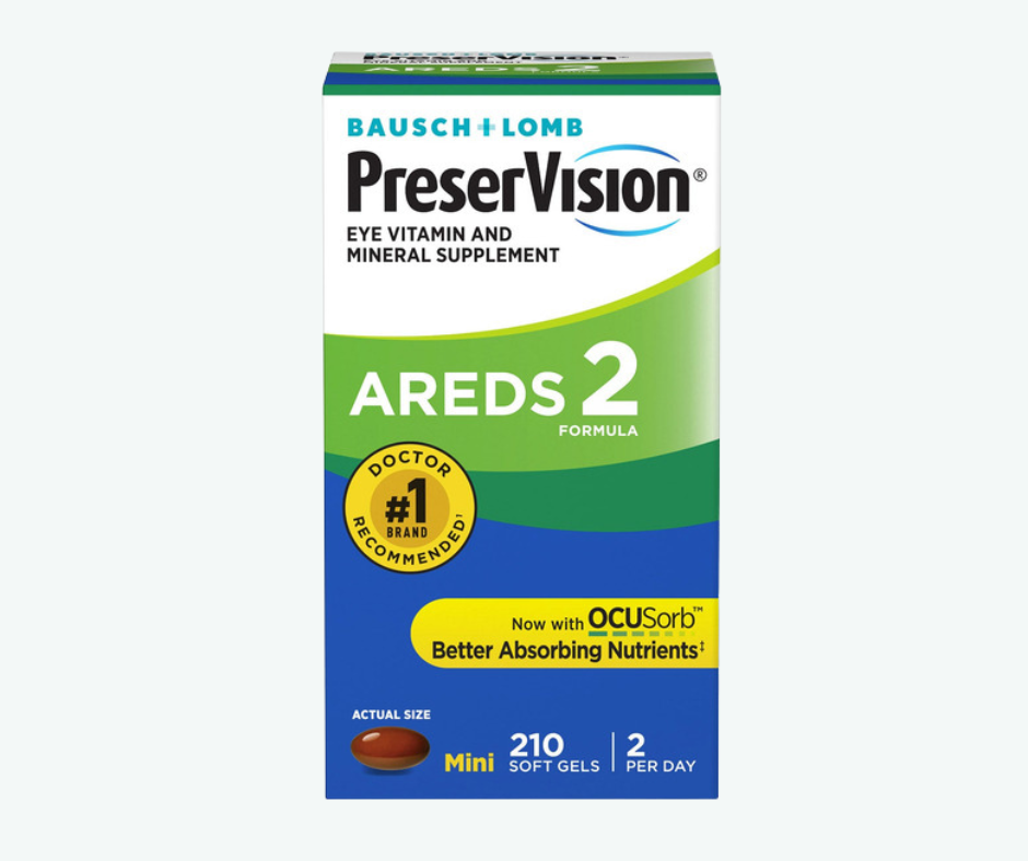 PreserVision AREDS 2 - Bausch + Lomb – Vitaminas para la Salud Ocular | Softgels