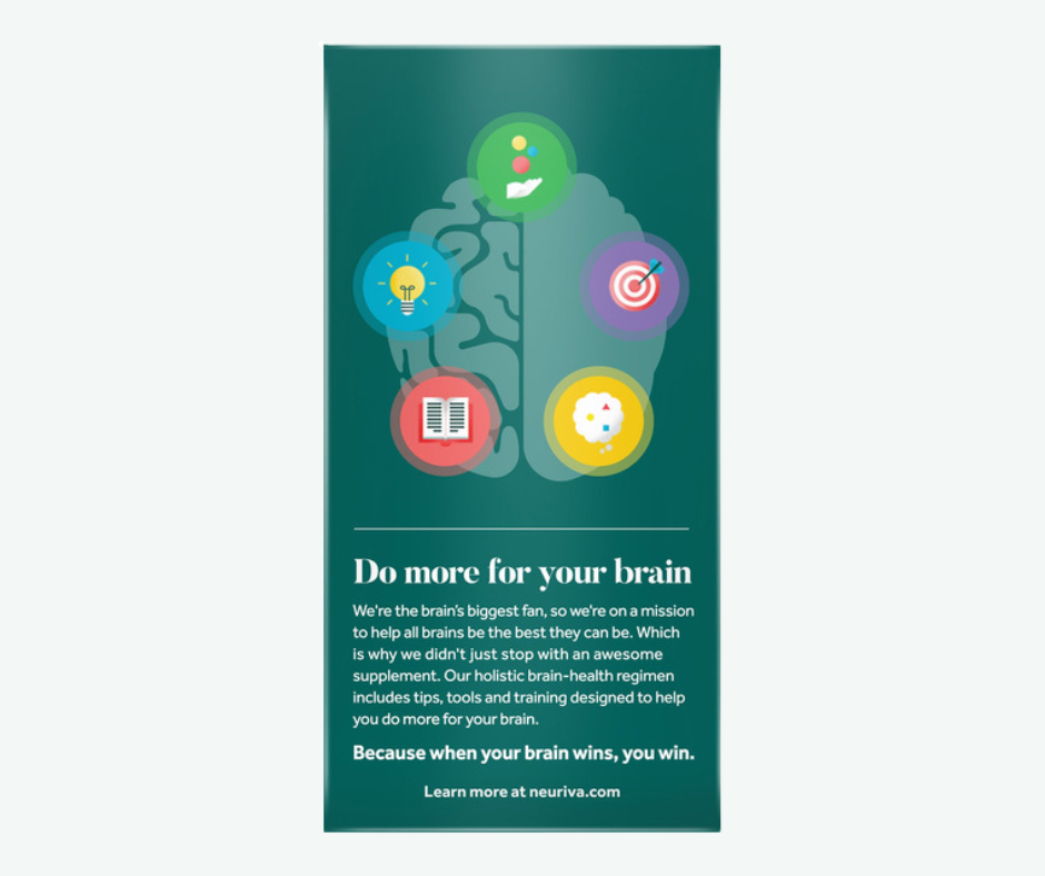 Reckitt - Neuriva Original - Suplemento para la Salud Cerebral -  Apoyo para el Cerebro con Ingredientes Naturales Clínicamente Probados | 50 Cápsulas