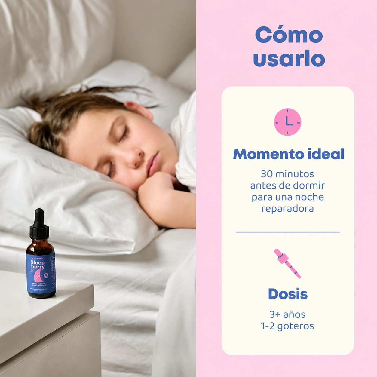 Sleep Berry – Gotas Naturales para Apoyar el Sueño Infantil | JoySpring