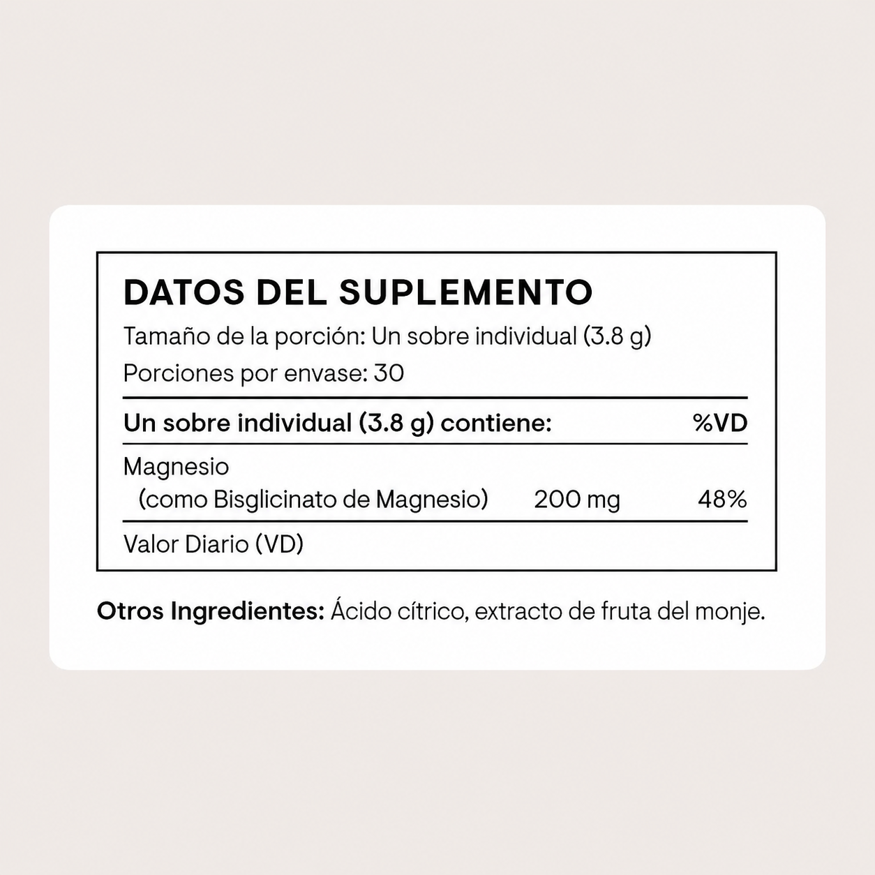 THORNE - Bisglicinato de Magnesio - Fórmula de Magnesio en Polvo - Favorece un Sueño Reparador, la Relajación Muscular, la Salud Cardíaca y el Metabolismo | Porciones