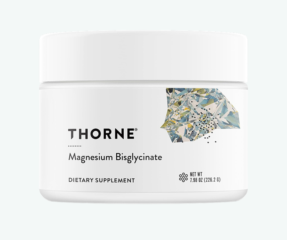 THORNE - Bisglicinato de Magnesio - Fórmula de Magnesio en Polvo - Favorece un Sueño Reparador, la Relajación Muscular, la Salud Cardíaca y el Metabolismo | Porciones