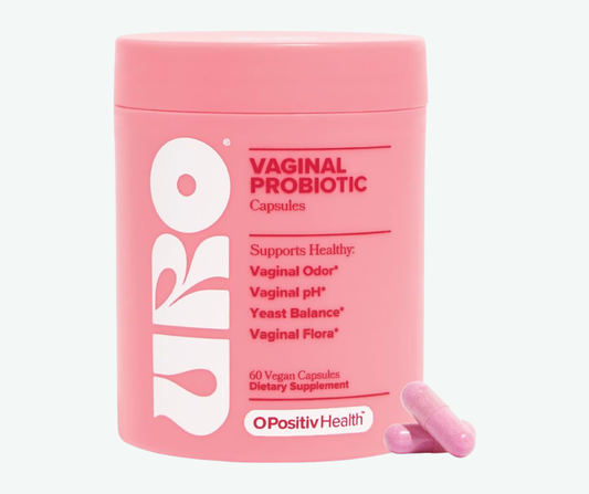 URO Vaginal Probiotic 60 Cápsulas – Probióticos para Salud Vaginal y Balance del pH