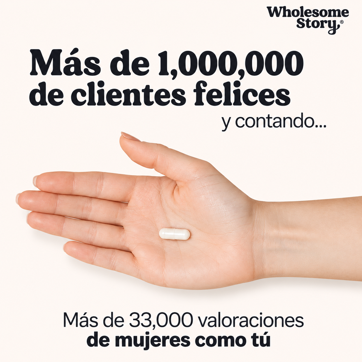 Wholesome Story - Suplemento de Mioinositol y D-Chiroinositol para Mujeres - Suplementos para la Fertilidad que Favorecen el Equilibrio Hormonal y la Salud Ovárica - Proporción Ideal de 40:1 | 120 Cápsulas